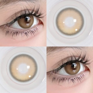 UYAAI คอนแทคเลนส์สี K4 Brown บิ๊กอาย ตาโต รายเดือน 14.5 MM s…