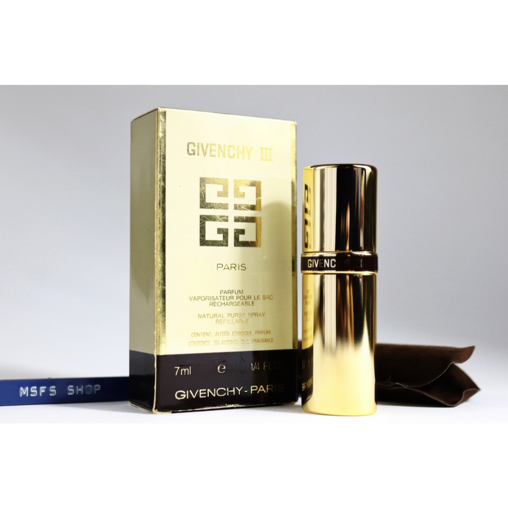 [Vintage] G I V E N C H Y III Parfum Rechargeable 7ml Splay แบบสเปรย์ - น้ำหอม Vintage