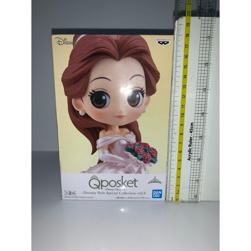 Qposket Disney Character Dreamy Style Special Collection vol.2 - Belle แท้ มือ 1 กล่องบุบ