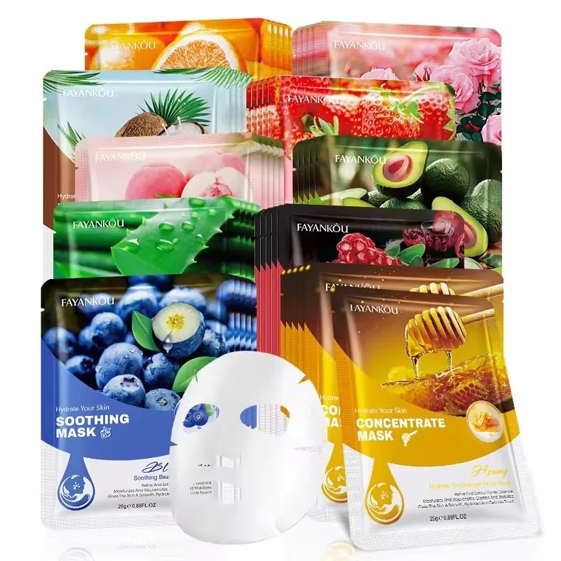 มาร์คดหน้า 30ชอง คละสูตรไม่ซ้ำแบบ บำรุงผิวหน้าเพื่อผิวที่ชุ่มชื้นทุกวัน 30ซอง - รูปที่ 3