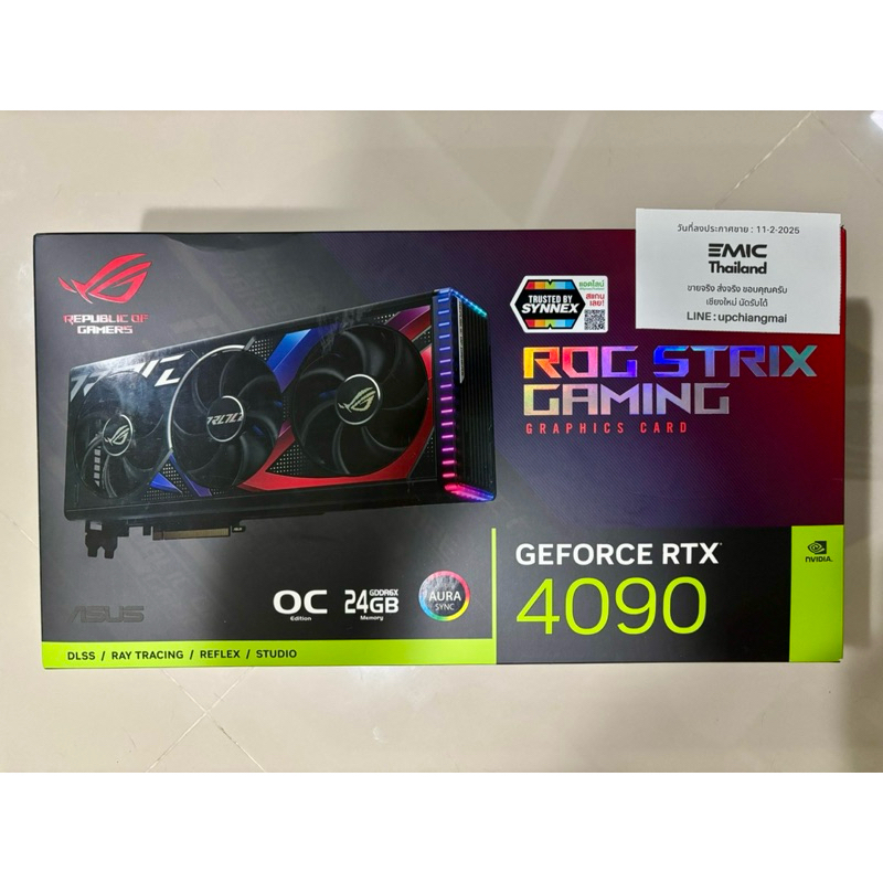(มือ2 นัดรับ) RTX 4090 ROG
