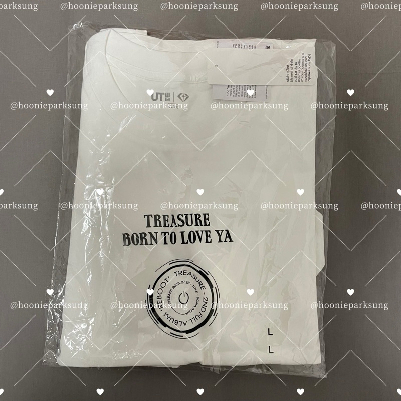 พร้อมส่ง ⭐️ เสื้อ Uniqlo  TREASURE bona bona ไซส์L ชอปไทย