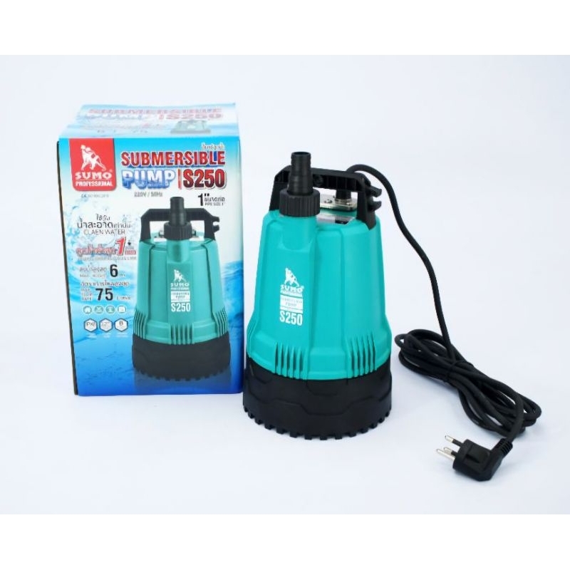 SUMO ปั๊มแช่ดูดน้ำ 1” MODEL S250 Submersible Pump 1" Mod. S250 SUMO