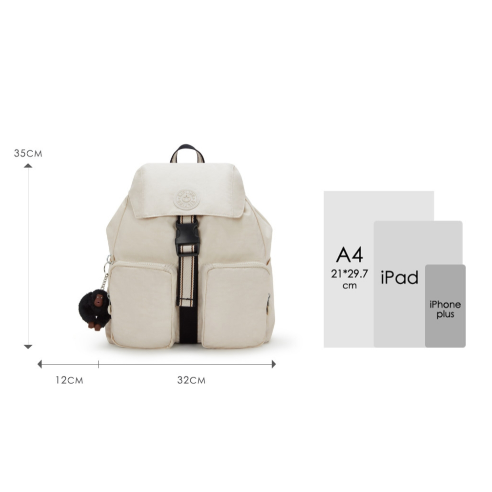 กระเป๋า KIPLING รุ่น ALDINE สี LIGHT SAND PR