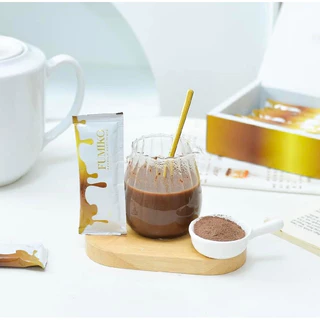 [ Fumiko] Hotcha dark chocolate โกโก้นำเข้าจากประเทศมาเลเซีย กล่อง 10 ซอง [พร้องส่ง] แท้เท่านั้น +ของแถม