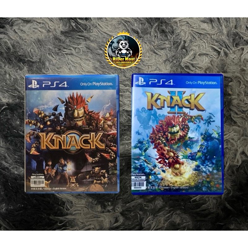 [PS4]KNACK รวมภาค[Zone All/EN]มือ2 พร้อมส่ง!!
