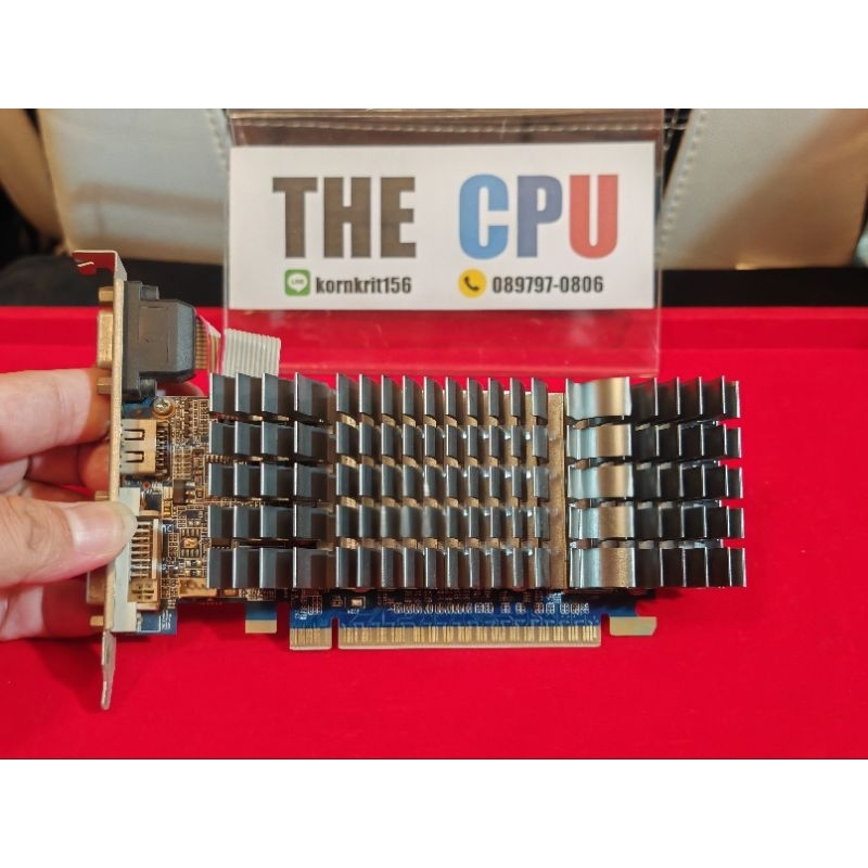 การ์ดจอ GALAXY GT710 1GB ไม่ต้องต่อไฟเลี้ยง ไม่ต้องใช้พัดลมระบาย