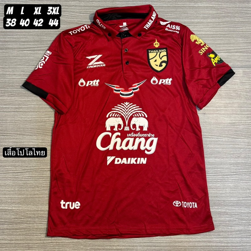เสื้อบอลเสื้อกีฬาคอปกชายหญิงใส่ได้