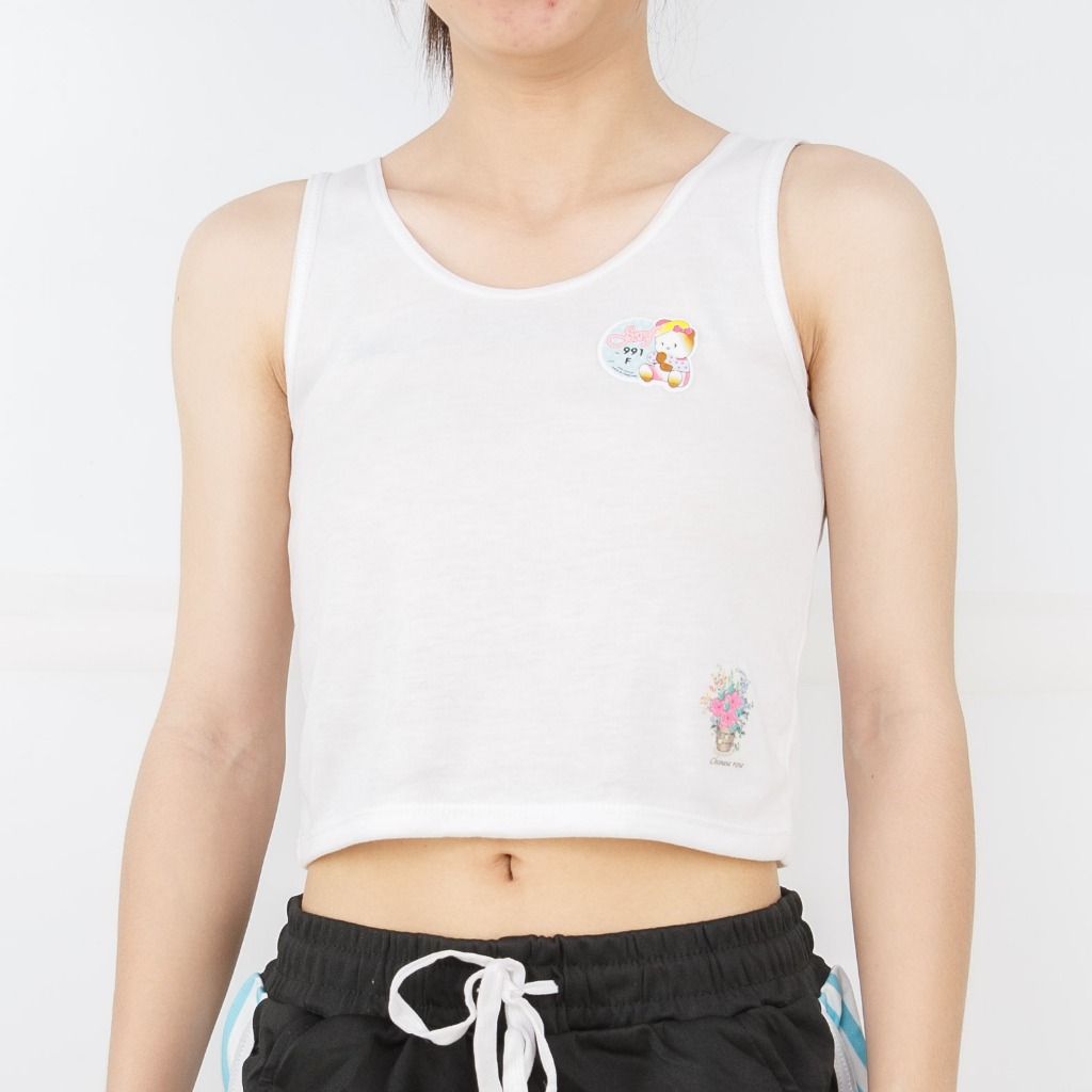 เสื้อซับในเสื้อกล้ามเต็มตัวเด็กใส่ด้านในชุดนักเรียน ผ้านุ่ม ซับเหงื่อดี ใส่สบายตลอดวัน