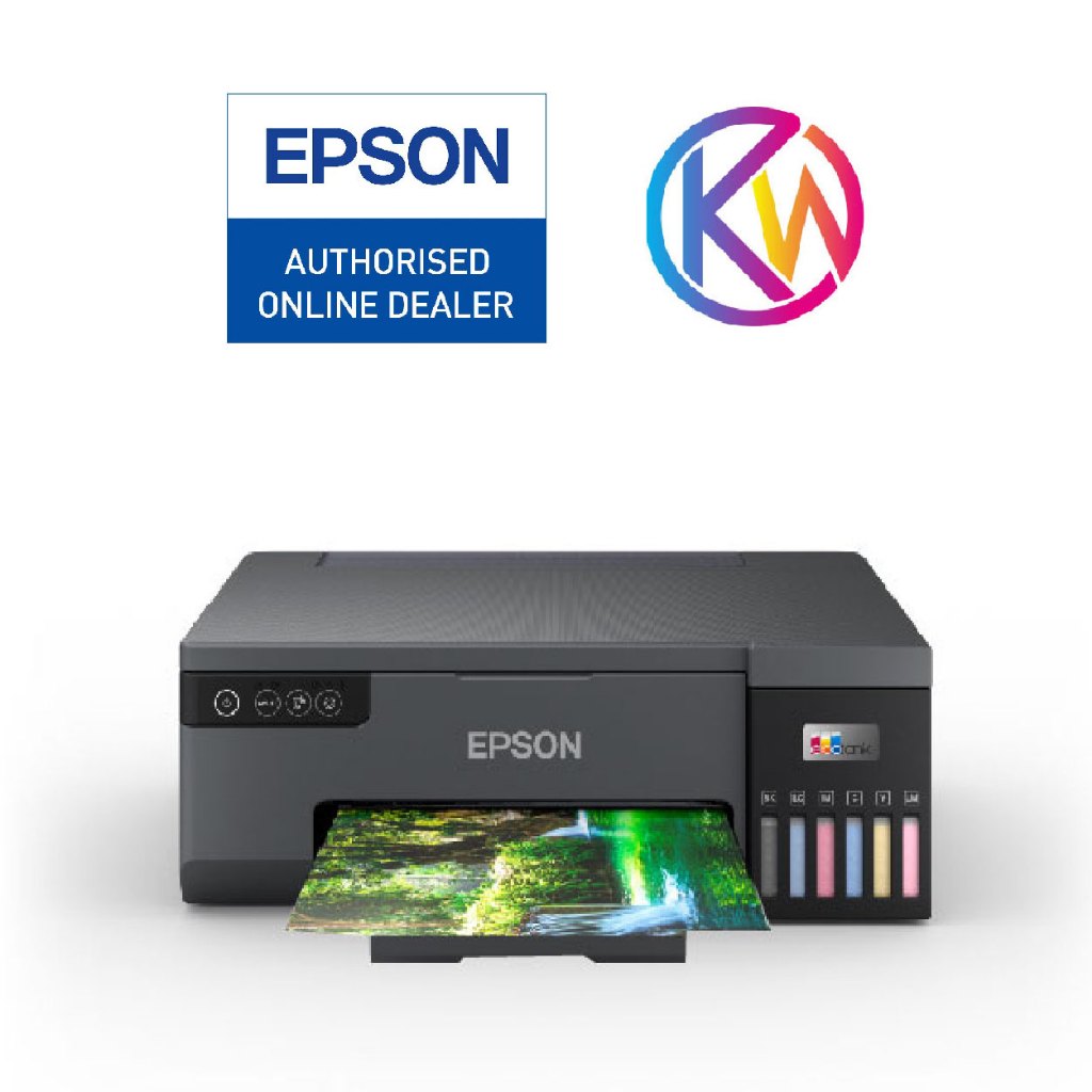 Epson Ecotank Printer  6สี รุ่น L8050 มาทดแทน L805 (ใช้หมึกเบอร์ 057)