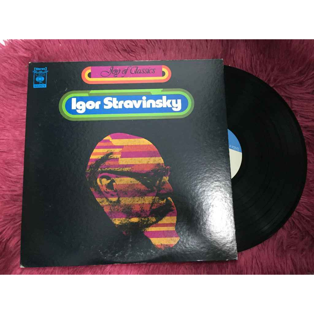 Igor Stravinsky ขนาด 12 นิ้ว LP A154