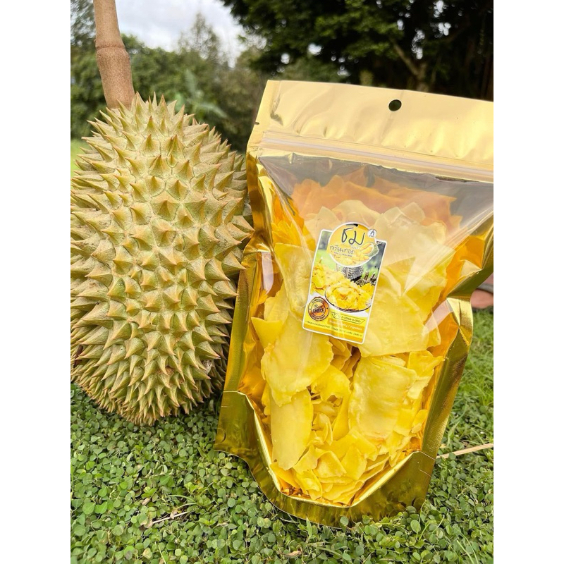 ทุเรียนทอดหมอนทอง แบรนด์ชิมจันทบุรี เกรดA ขนาด100g