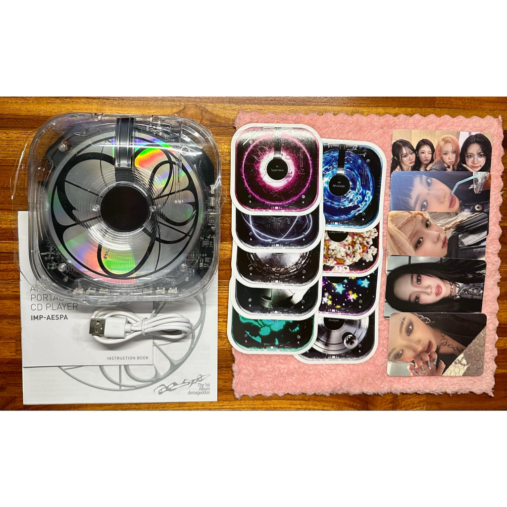 ชุด Box set   AESPA  The 1st Album Armageddon ( CDP Ver.)  มือ 2