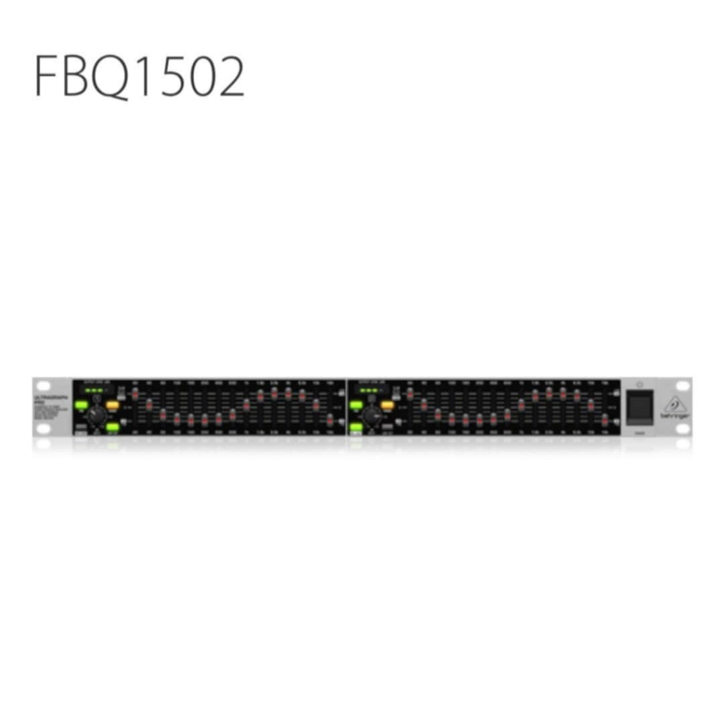 อีควอไลเซอร์ BEHRINGER FBQ1502 HD Graphic Equalizer