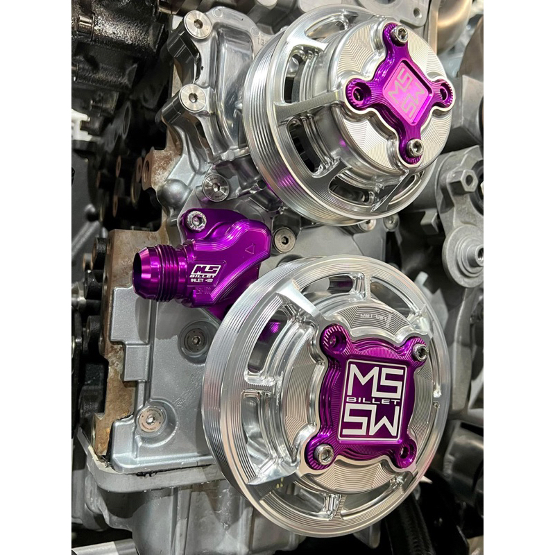 ⚙️แป้นหม้อนำ้ล่าง 1.9 Billet an16 เม้งซัง🔥 MS Thailand ตรงรุ่น 1.9 ปี 2016-2024🇹🇭