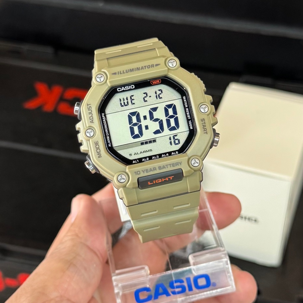 CASIO รุ่น AE-1600H-1A / AE-1600H-5A / AE-1600H-8B / AE-1600 / AE-1600H / รับประกัน 1 ปี