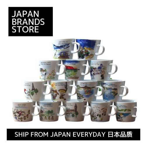 [ส่งตรงจากญี่ปุ่น]Shimizutougyou Snoopy PEANUTS World Travel Mug 340ml หลากหลาย/จัดส่งจากญี่ปุ่น/คุณภาพญี่ปุ่น/แบรนด์