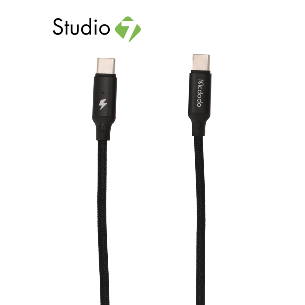 สายชาร์จ Mcdodo 2 in1 60W USB-C to USB-C + Wireless Apple Watch Cable 1.5m by Studio7