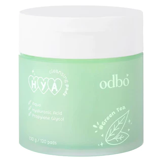 Odbo Hya Cleansing Pads โอดีบีโอ ไฮยา คลีนซิ่ง แพด ขนาด 130กรัม ODR03 (1กระปุก)