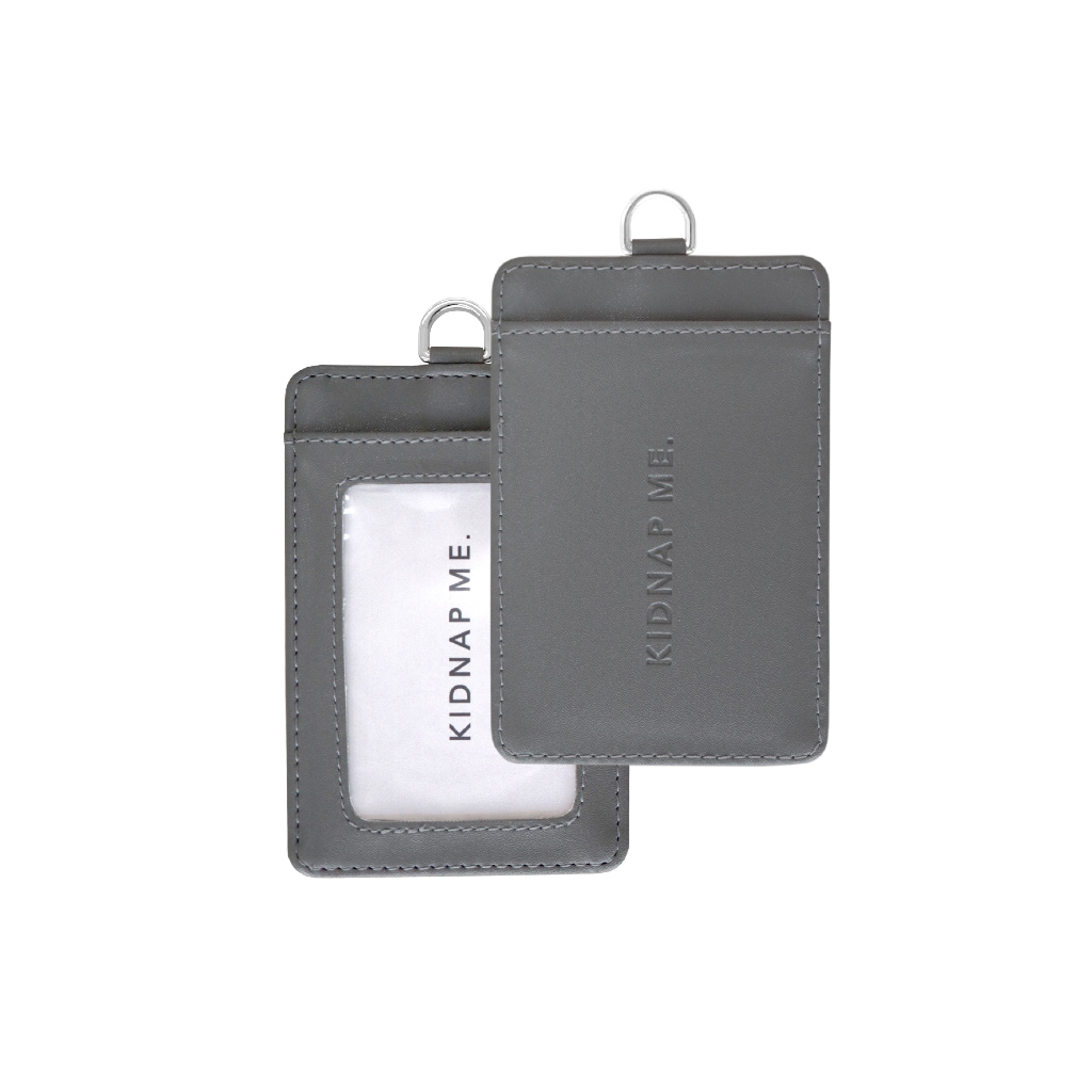 ซองหนังใส่บัตรพนักงาน ซองใส่บัตรแบบหนัง(ไม่รวมสาย) CARD HOLDER KIDNAP ME.