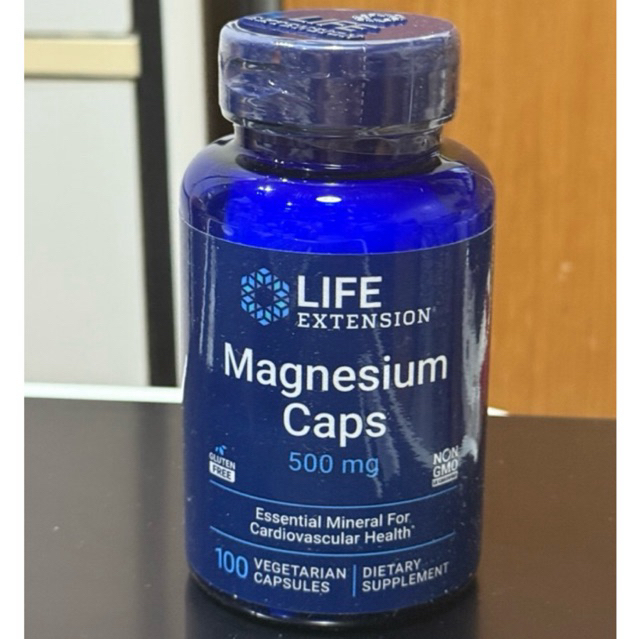 Life extension -Magnesium Caps 500mg 100แคปซูล