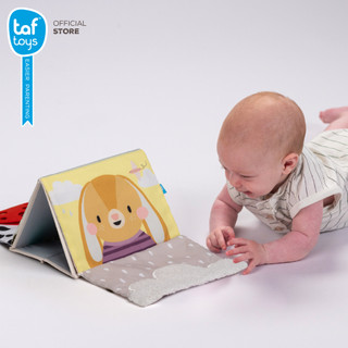 Taf Toys หนังสือผ้า กระจกสำหรับทารก Tummy Time Sensory Book หนังสือ เสริมพัฒนาการ 0 เดือน ขึ้นไป รูปที่ 2