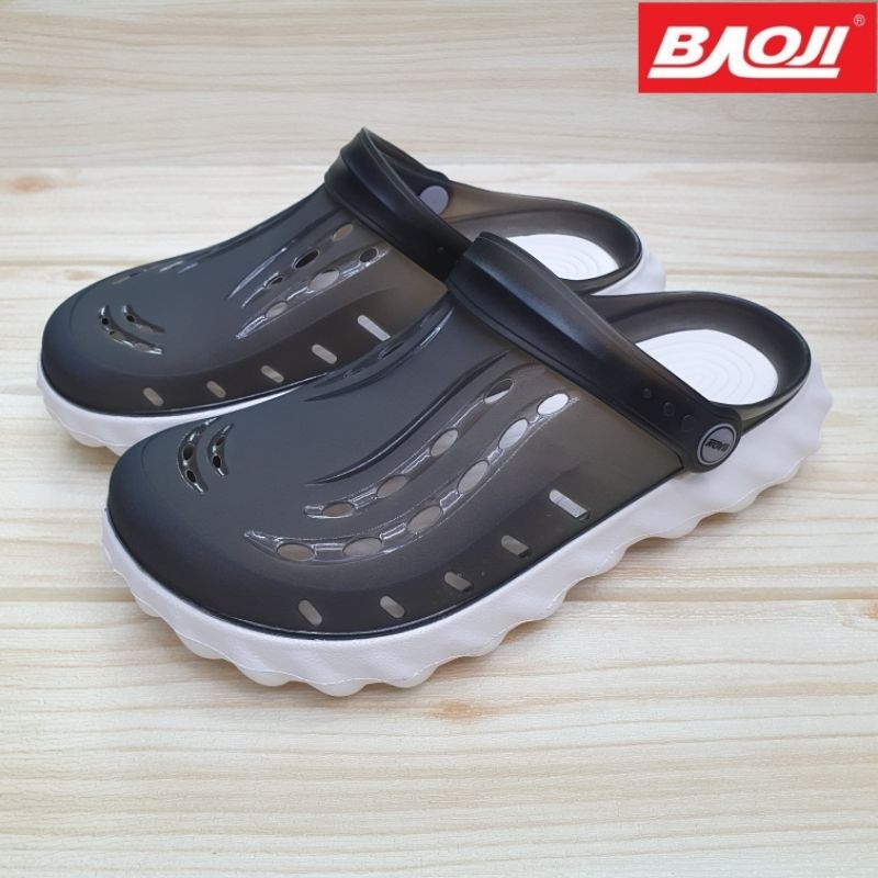 Baoji B041-812 รองเท้าหัวโตแบบสวมชาย บาโอจิ ไซส์ 40-45