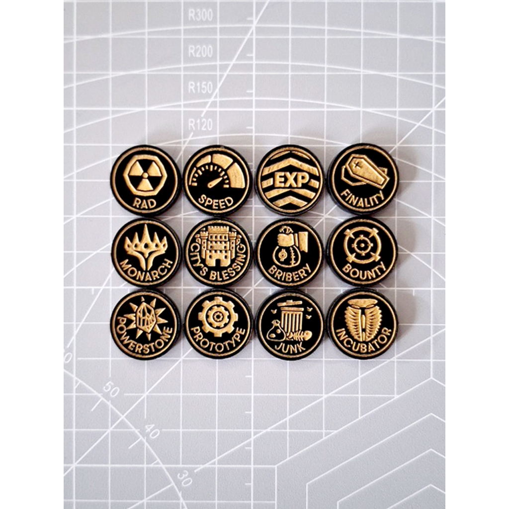 Token Counter Ver.2 สำหรับการ์ดเกม MTG เกมกระดานต่างๆ