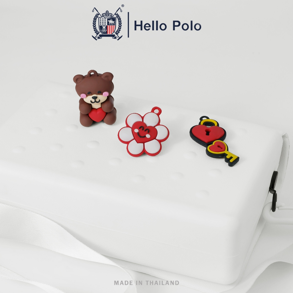 Hello Polo พวงกุญแจตุ๊กตา พวงกุญแจห้อยกระเป๋า Hello Buddy ขนาดเล็ก พร้อมส่งจากไทย สำหรับห้อยกระเป๋าถือ กระเป๋าสะพาย