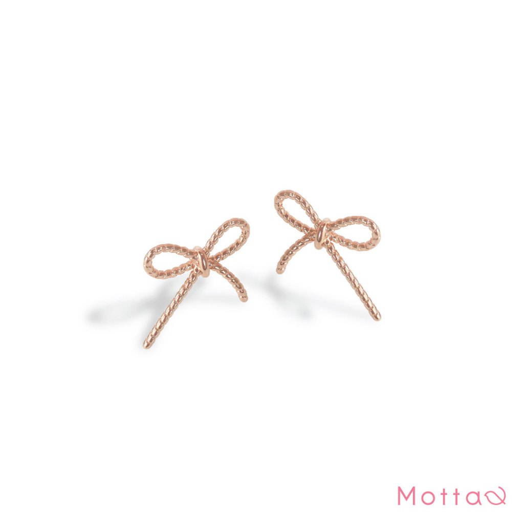 Motta ต่างหูห่วงมีจี้ ดีไซน์เก๋ไม่ซ้ำใคร น้ำหนักเบา ใส่สบาย ไม่แพ้ ไม่คัน Nickel free