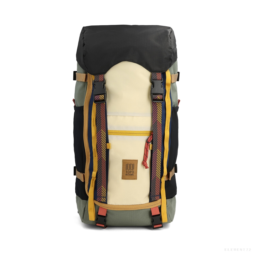Topo Designs กระเป๋าเป้สะพายหลัง รุ่น ROVER TRAIL PACK 22L BONE WHITE/BEETLE