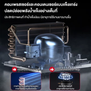 CAMEL เครื่องทำน้ำแข็ง 55/70/80 KG เครื่องทำน้ำแข็งเชิงพาณิชย์ การทำน้ำแข็งเร็ว Ice Maker ปรับขนาดน้ำแข็งได้
