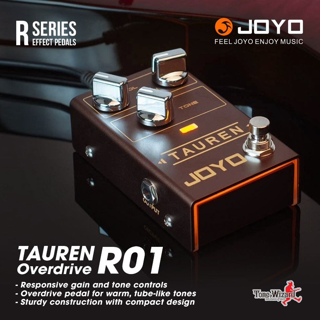 JOYO เอฟเฟค Pedal Effect Overdrive 9V25mA TAUREN R01 (2850)