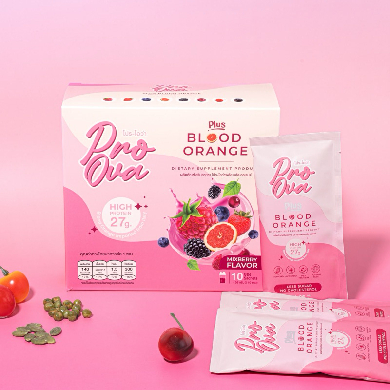 Pro-ova plus โปรโอว่าพลัส โปรตีนพืช, ไม่มีถั่วเหลือง, pcos ทานได้