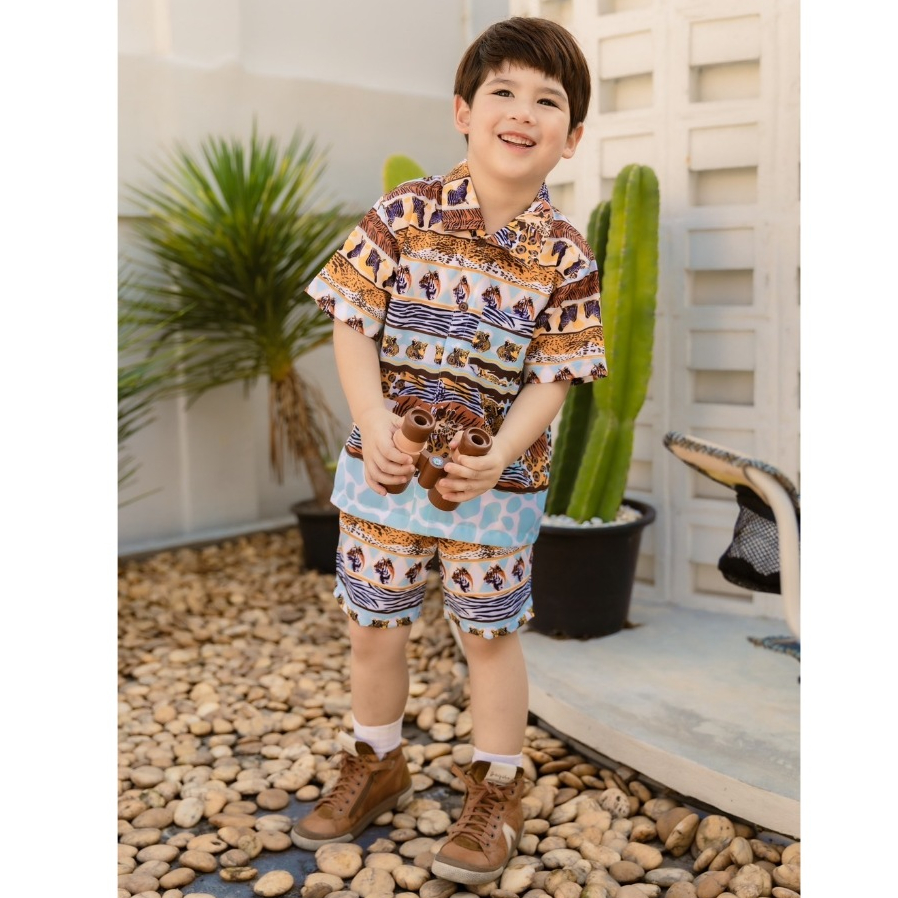 NIKI BEBE - ชุดเซ็ตเด็กผู้ชาย Little Roar Safari Collection