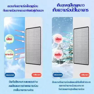 ✨ป้องกันแสงแดด​ 99% ✨แผ่นกันเสียง​ แผ่นฉนวน​กันความร้อน​ บังแดดอลูมิเนียมฟอยล์หนา​ ป้องกันรังสียูวี