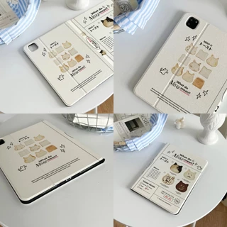 🚀จัดส่งทันที🚀เคสไอแพด notebook Pro11 2024 Mini7 Gen11 Air7/6 11 Air5/4 Gen9/8 สไตล์ย้อนยุค เคสipad