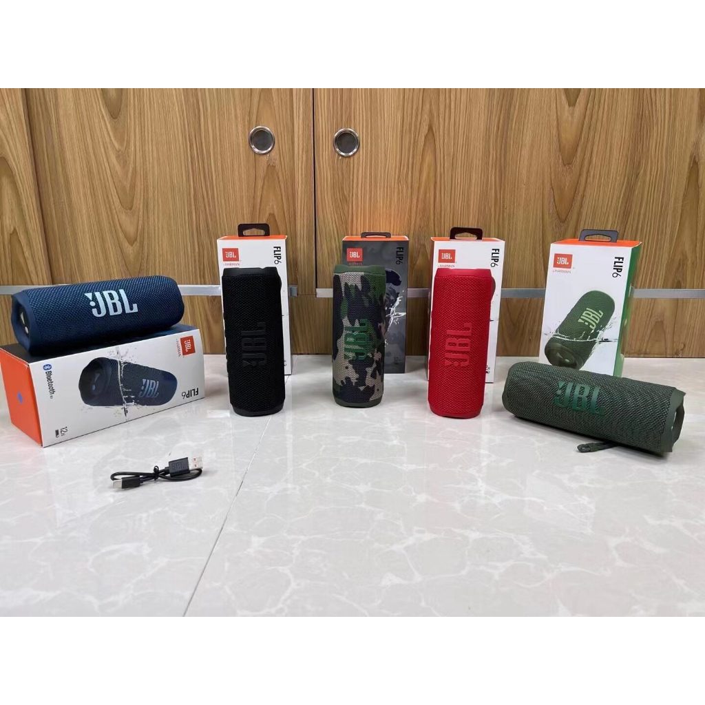 jb.l flip 6 มหาจักร j.bl แท้ ลำโพงบลูทูธ portable speaker ลำโพงไร้สายและบลูทูธ ลำโพง บลูทูธ เบสหนัก