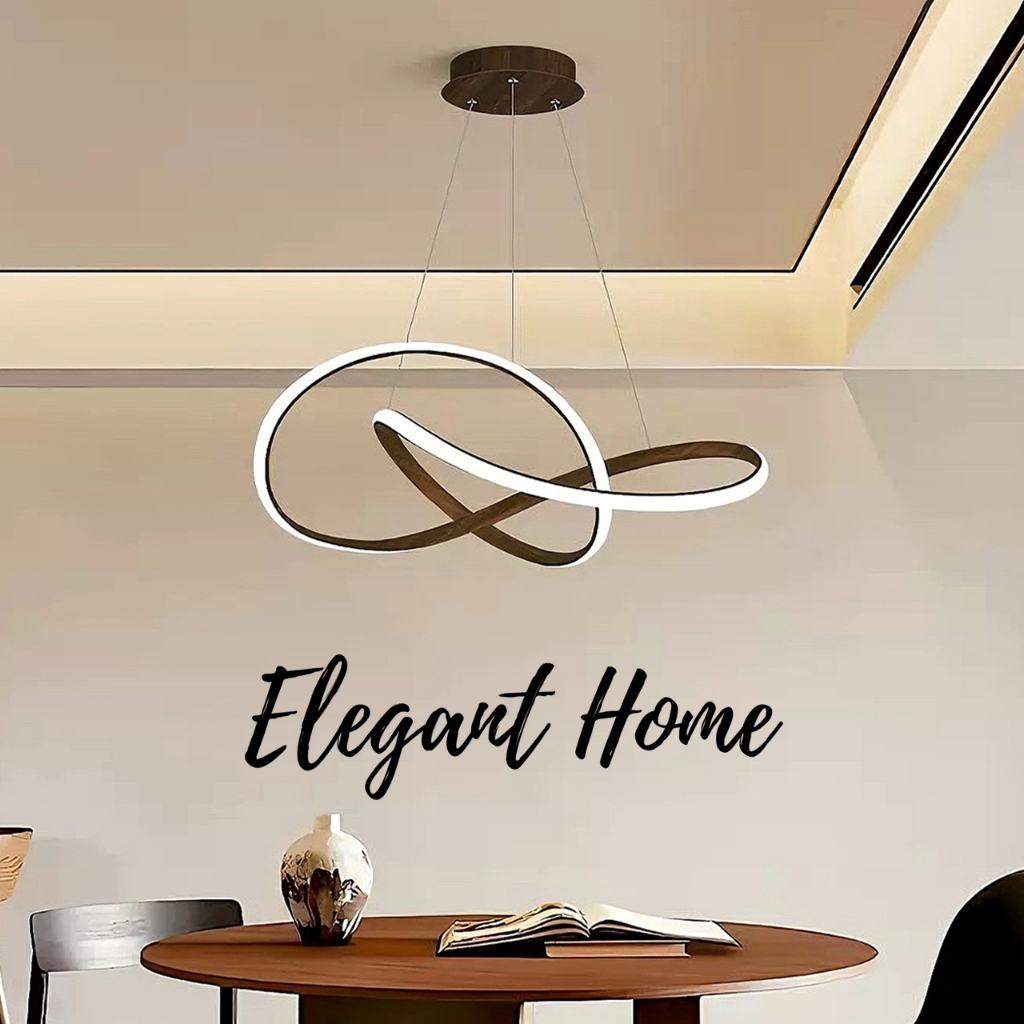 【Elegant Home】โคมไฟโต๊ะอาหาร โคมไฟระย้า ไฟ led เพดาน ไฟห้องนอน ไฟแต่งห้อง โคมไฟแขวน สำหรับตกแต่งห้องรับแขก