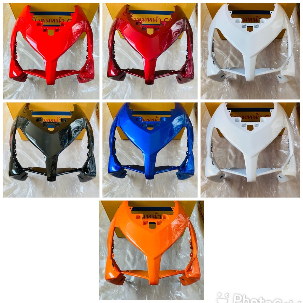 (FISHO) บังลมหน้า ฝาครอบด้านหน้า CLICK 110 คลิก 110 (ตัวแรก รุ่นคาร์บู / ปี 2006-2008) (มี 10 สี)