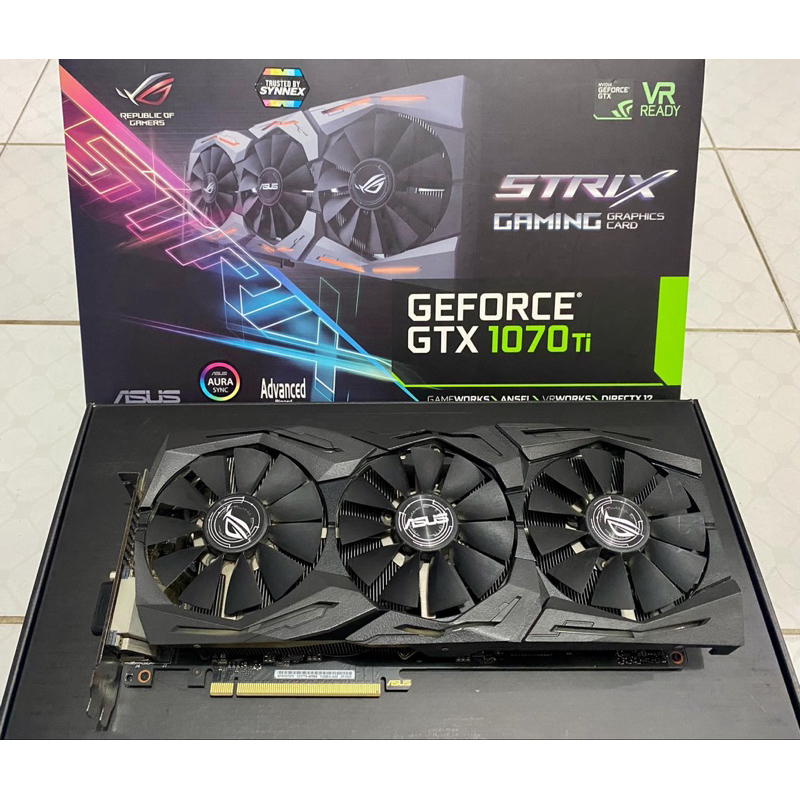 1070ti Rog Strix มือ2 กล่องครบ