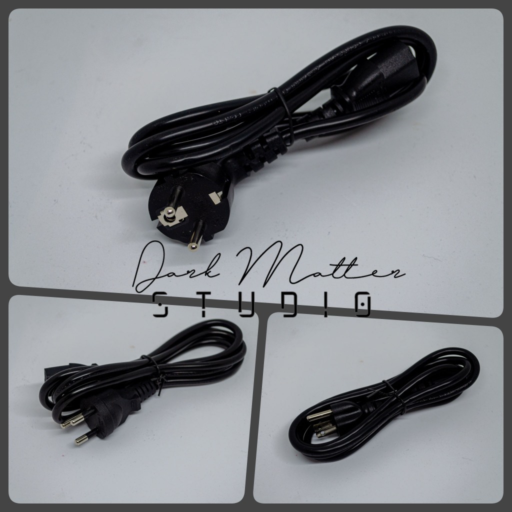 [ถูกที่สุดในโลก] สาย AC Power, AC Adapter สายแท้ (เป็นสายที่ติดมากับ PSU 80+)
