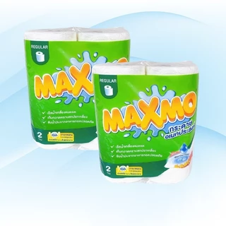 [เซท 5 แพค] Maxmo Regula แม๊กซ์โม่ กระดาษทิชชู่ อเนกประสงค์ มาตรฐาน ยาว22ม. หนา2ชั้น