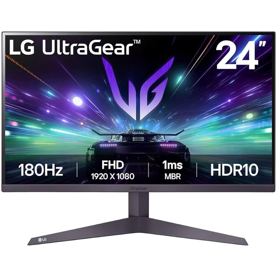 จอมอนิเตอร์ LG UltraGear 24GS50F-B.ATMQ Gaming Monitor (VA 180Hz HDR 10 AMD FreeSync)