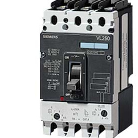 3VL3720-1DC36-0AA0 circuit breaker VL250N standard breaking capacity Icu=55kA, 415V AC 3-pole, line 