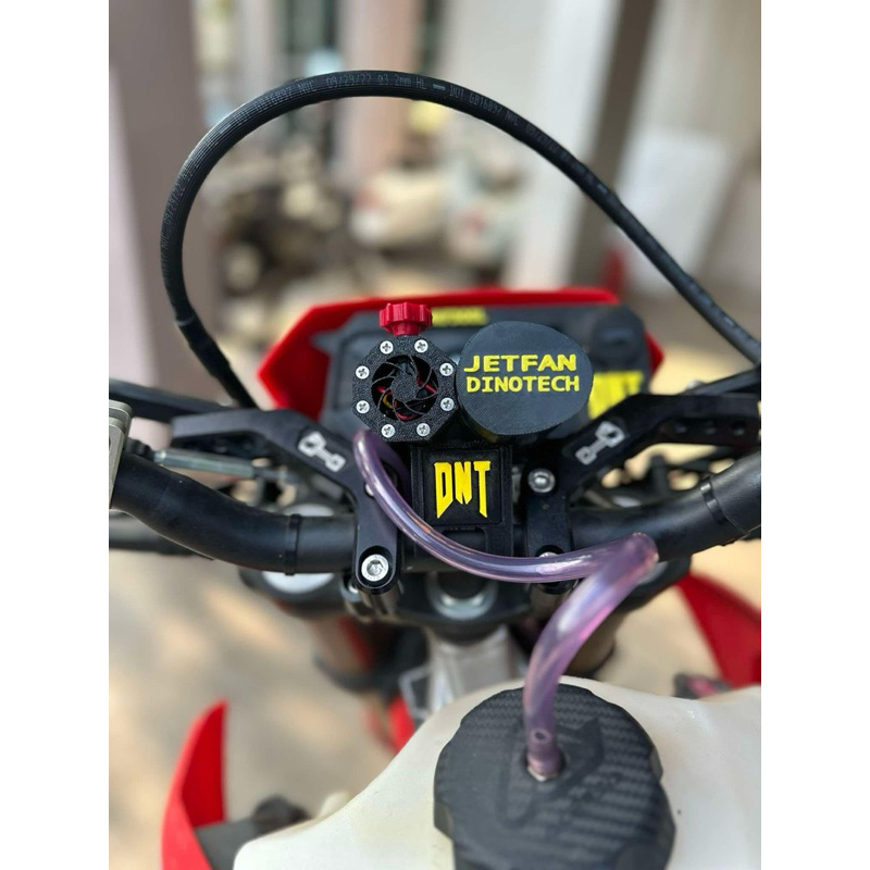 JETFAN DINOTECH  (พัดลมเจ็ท ติดแฮนด์มอเตอร์ไซร์)