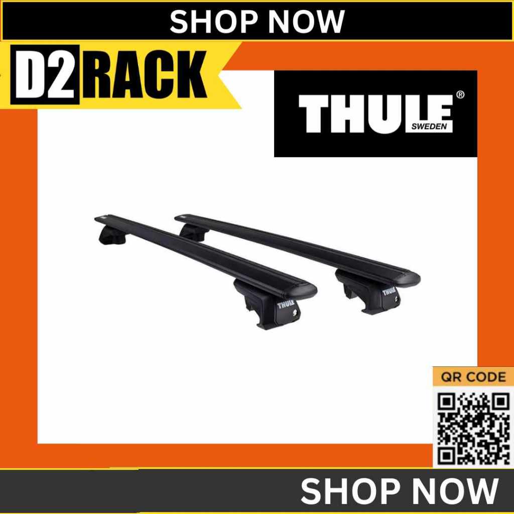 THULE แร็คหลังคา ชุดขาจับ+คาน สำหรับรถที่มีราวลอยด้านข้าง แจ้งรุ่นรถก่อนสั่งซื้อ