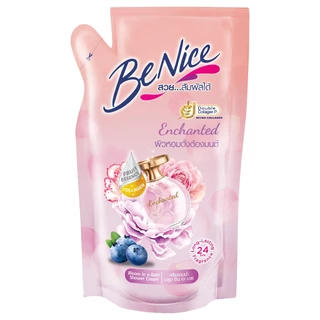 BENICE - Bloom In a Bath Shower Cream Enchanted 400 ml pouch บีไนซ์ บลูม อิน อะ บาธ ชาวเวอร์ ครีม เอนชานท์เทต 400 มล