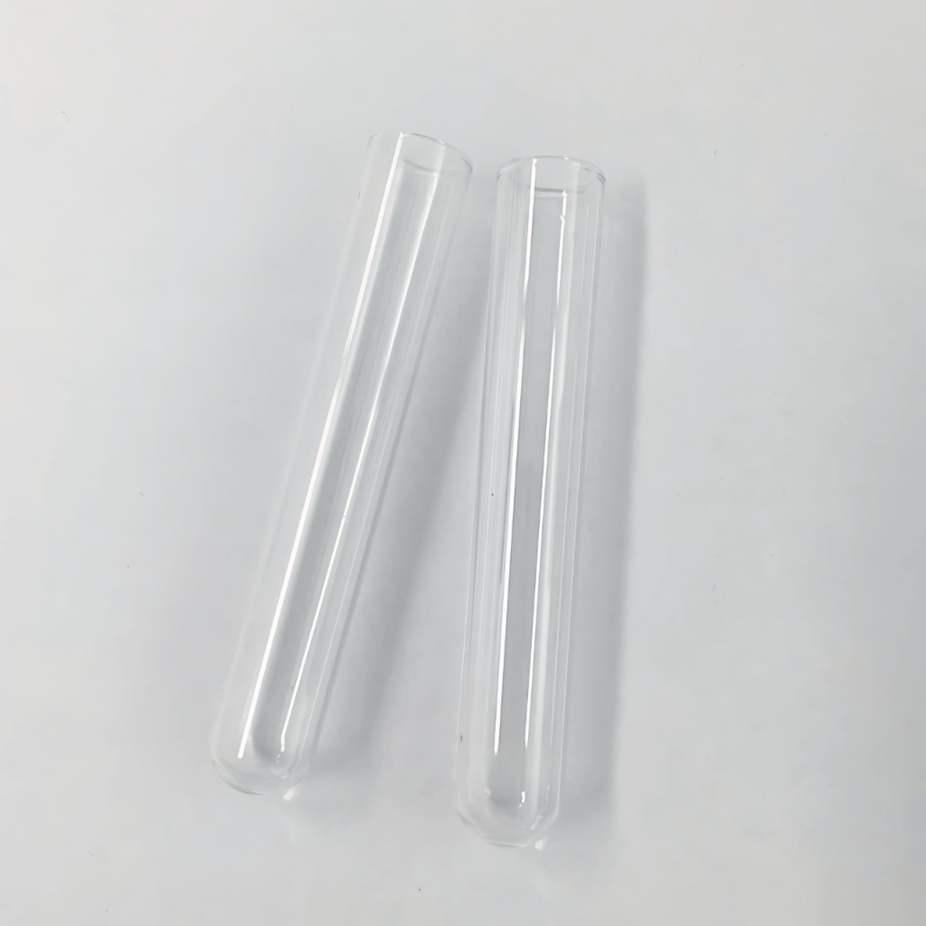 หลอดทดลองแก้ว (Test tube) หลอดสำหรับเลี้ยงมด without rim 16X100 MM +-1 MM, KIMA