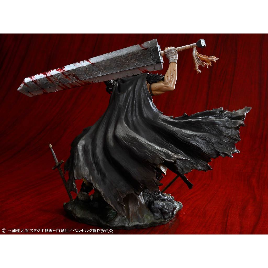 (524454) Guts Black Swordsman Ver.: Berserk 1/7 Scale by Medicos Entertainment